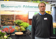 Timo Steenwijk stond er met zijn producten namens zijn kwekerij Steenwijk Abbenes. Timo teelt zomerbloemen in Abbenes in de volle grond. Van mei tot en met november verkoopt hij eigen product. Vanaf maart tot en met april verkoopt hij ook product uit Portugal om het seizoen vroeger te kunnen starten.